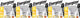 Spot LED a risparmio energetico Energizer - gu10 - 3,1 watt - luce bianca calda - non dimmerabile - 5 pezzi