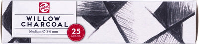 Talens Charcoal Medium 25 barre