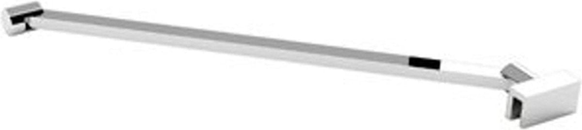 Plieger panorama muursteun vierkant diagonaal 48cm chroom