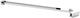 Plieger panorama muursteun vierkant diagonaal 48cm chroom