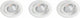 Philips Foco empotrable LED Philips Pomeron - 3 luces - 7W