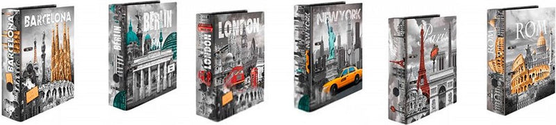Herma 1x10 design folder cities DIN A4 7169