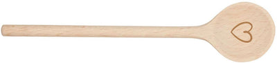 Goki Wooden Ladle Heart, 20 cm