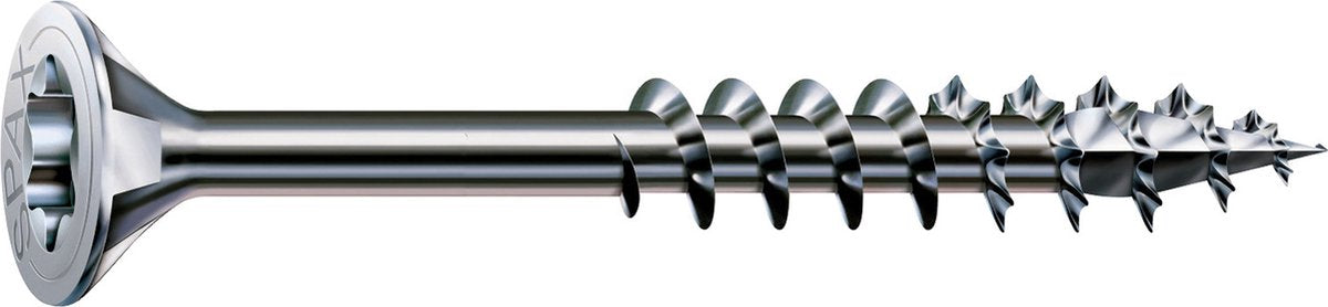 Tornillo universal Spax, 4 x 35 mm, 180 piezas, rosca parcial, cabeza avellanada, t-star plus t20, 4cut, wirox - 8000000276736