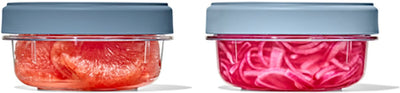 Oxo - scatola per alimenti - twist stack - 350 ml - set da 2 pezzi