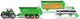 Trattore Siku 1848 deutz con set joskin