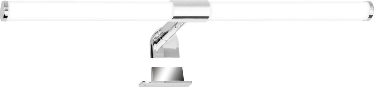Briloner sala - lampada da specchio led - illuminazione specchio bagno - luce bianca neutra 4.000k - 5w - 550 lm - cromo - 55 cm