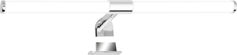 Briloner sala - lampada da specchio led - illuminazione specchio bagno - luce bianca neutra 4.000k - 5w - 550 lm - cromo - 55 cm
