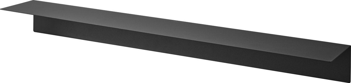 Mensola da parete Yamazaki con pannello magnetico (90 cm) - torre - nero