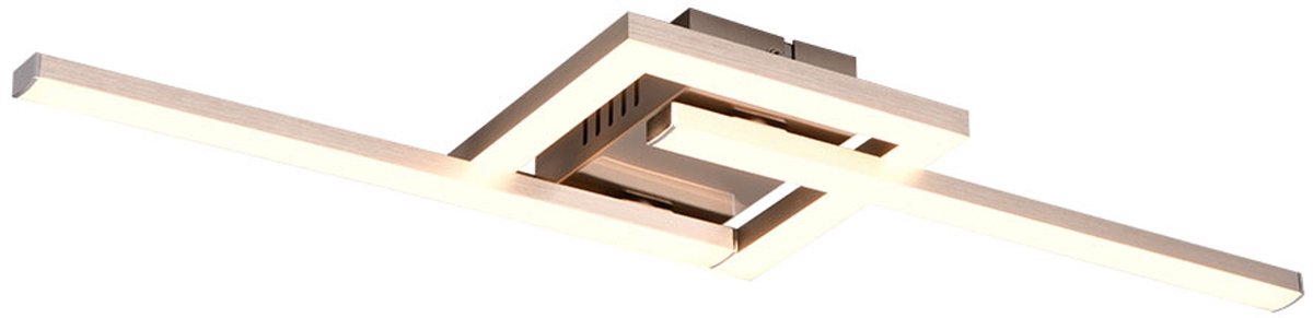 Rl live your light reality viale - lampada da soffitto - nichel opaco - incl. 1x SMD 17w - ruotabile
