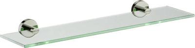 Mensola Plieger vigo – mensola da bagno 52 cm x 14 cm – mensola in vetro – montaggio a parete – 10 anni di garanzia – cromo spazzolato