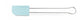 Kela deegschraper 26,5 cm, mintgroen - | cookie