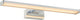Lucide onno - lampada da specchio bagno - led - 1x11w 3000k - ip44 - cromo opaco