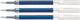 Pentel gel escritor recarga lr7 energel azul 0,4 mm | 12 piezas