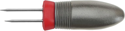 Porta pannocchie di mais Westmark, 4 pezzi, ciascuno lungo 7,5 cm, plastica in acciaio inossidabile, appuntito, giallo nero, 15142280