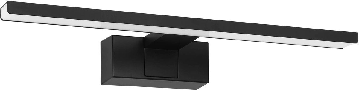 Lampada da specchio Eglo conettilla - bagno - LED - 40 cm - bianco e nero - luce bianca regolabile