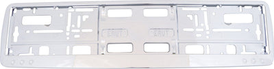 Carpoint base plate europe 53 x 14 cm chrome