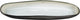 Medard de noblat - madreperla ombra - ciotola piccola ovale - 23 x 11 cm - 6 pezzi - gres