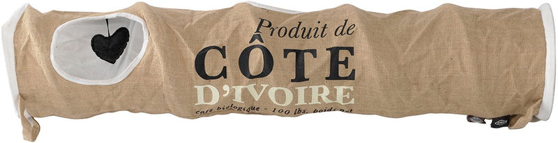 D D D CATO Túnel CAT D'IVOIRE 25X120 CM MARRÓN Y BLANCO 434 436448