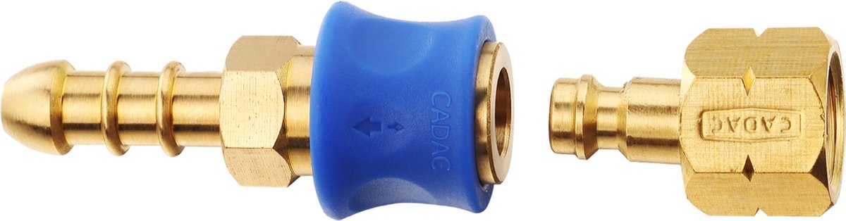 Cadac dometic - quick release koppeling - snelkoppeling voor gasbarbecues