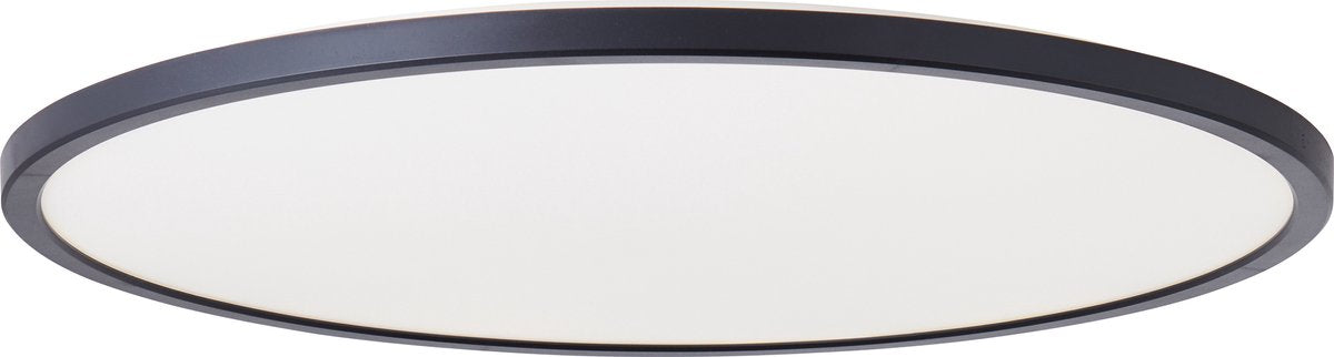 Brilliant brennan - lampada da soffitto - bagno - led 35w 4000k - dimmer a 3 gradini - ip44 - bianco e nero