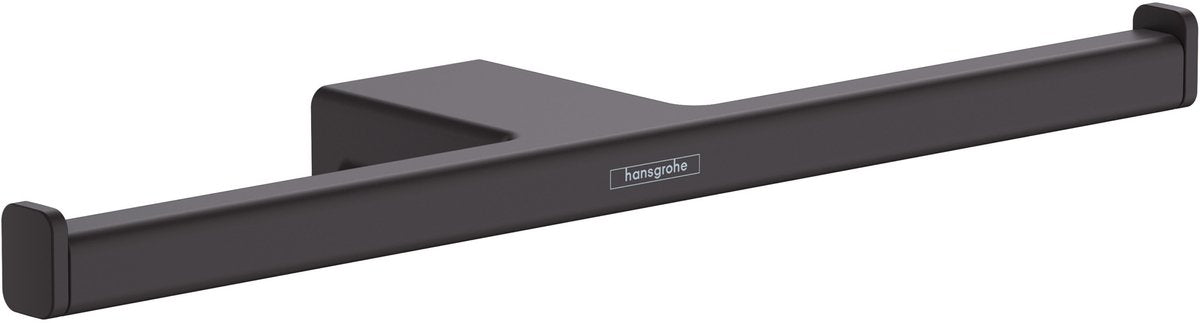 Hansgrohe addstoris portarrollos doble negro mate