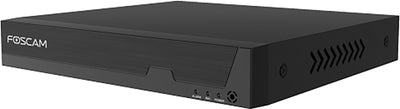 Foscam fn9108h - 8-channel 5mp nvr - network video recorder - security camera recorder - h.264+ - motion detection - vms app - up to 16tb hdd - gigabit ethernet - black