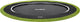 Salta Royal Baseground Sports - trampolín enterrado - ø 427 cm - negro