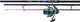Albatros - combo set surf cast - beach rod set - 390cm - 3-piece - 8000 reel
