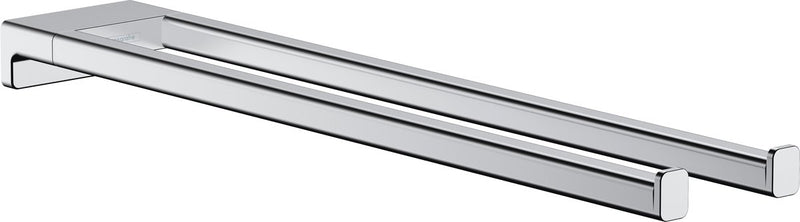 Hansgrohe addtoris toallero 2 tapas cromado