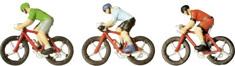 Nor 36897 n figuras de ciclistas pintadas