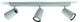 Faretto da superficie Philips LED Philips Paisley da superficie - 3 luci - alluminio