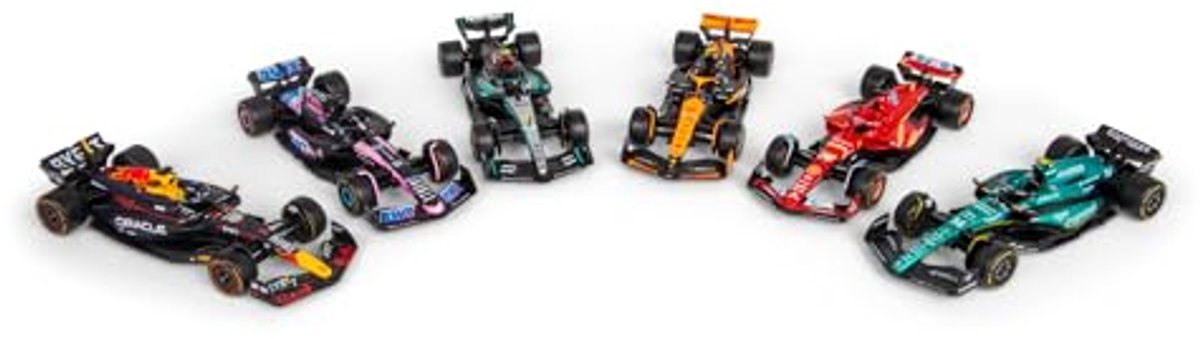 Auto da corsa Bburago F1 2024 modello in scala 1:43 macchinina.