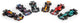 Auto da corsa Bburago F1 2024 modello in scala 1:43 macchinina.