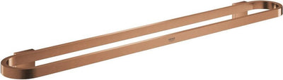 Grohe selection handdoekhouder 600 mm of houder voor glazen planchet - warm sunset geborsteld (mat brons) - 41056dl0