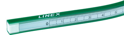 Regla flexible Linex de 30 cm.