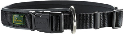 Collare per cani Hunter vario plus - 30-35 cm - nero grigio