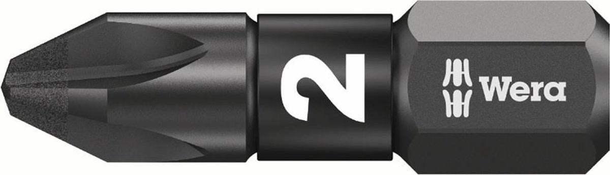 Wera 855 1 impaktor dc pozidriv bit pz2 x 25mm ve=10 - 05057621001