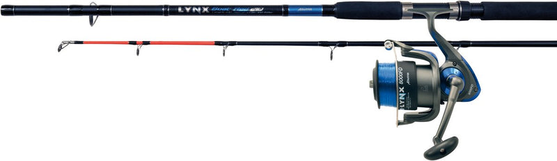 Albatros - combo set barco - juego de cañas para barco - 240cm - 2 piezas - carrete 8000fd