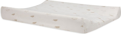 Jollein - copri fasciatoio in jersey 50x70 cm - fasciatoio con copertina morbida - happy miffy - nocciola