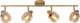 Lucide bjorn - plafondspot (plafondlamp) - 4xe14 - mat goud messing