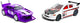 Hot Wheels Pull-back racing cars, 2st.