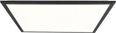 Brilliant allie - plafondlamp - led 25w - rgb kleuren - incl. afstandsbediening - zwart