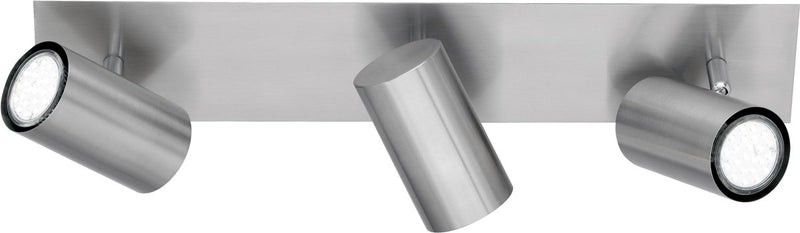 Trio marley - spot - nikkel mat - excl. 3x gu10 3w