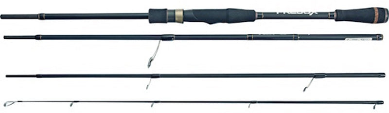 Predox night hawk travel 240 cm caña de pescar depredadora de 4 piezas | 10-40 g, 27-70 g o 50-100 g 10-40 g