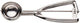 Diamant sabatier ijsschep - portioneerlepel - oliebollenlepel - 55mm - rvs - skinkaart
