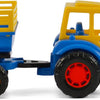 Cavallino Toys Tractor Cavallino con caricatore anteriore e blu del sostenitore