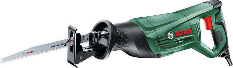 Sierra de sable Bosch psa 700 e - con cable - 710 vatios - con 1 hoja de sierra