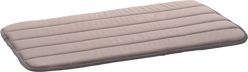 Cojín para perros Flamingo - cesta para perros - ortopédico xana rectangular taupe s - 70,5x41,5 cm - viscoelástica - cómodo lugar para tumbarse - perfecto para jaula para perros