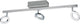 Eglo cardillio 1 - spot - 5 lichts - aluminium, chroom - gesatineerd